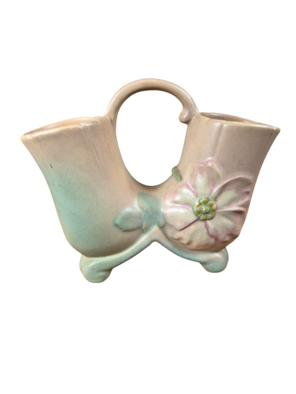 Weller Pottery Double Vase